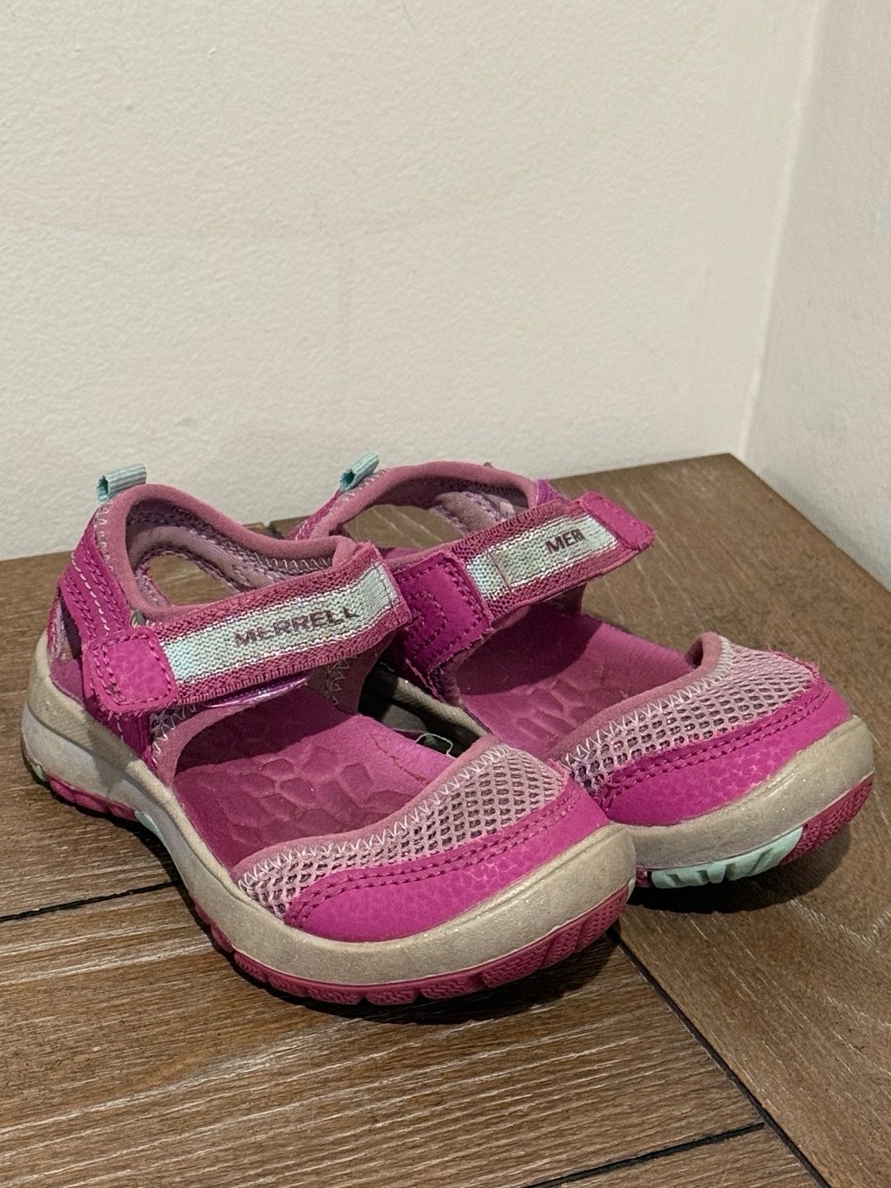 Merrell Toddler Hydro Monarch 3.0 Sport Sandal Water Girls size 6 Wide Toddler